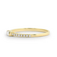 14k Gold Baguette Diamond Thin Wedding Ring  customdiamjewel   