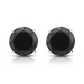 1.0CT Black Moissanite Stud Diamond Earrings