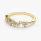 0.39CTW Cluster Diamond Cocktail Wedding Ring  customdiamjewel   