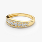 14k Channel Setting Women's Diamond Wedding Band  customdiamjewel   