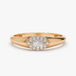 14k Solid Gold Marquise Diamond Ring in Halo Setting  customdiamjewel 10 KT Solid Gold Rose Gold VVS-EF