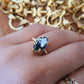3 Carat Marquise Cut Black Onyx Engagement Ring,14k Solid Gold Ring  customdiamjewel   