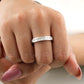 Princess Cut Moissanite Channel Set Wedding Band  customdiamjewel   