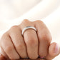 Princess Cut Moissanite Channel Set Wedding Band  customdiamjewel   