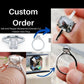 Hexagon Cut Salt And pepper Solitaire Moissanite Ring Engagement Ring customdiamjewel