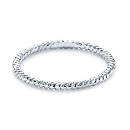 Braided Women's Wedding Band  customdiamjewel   
