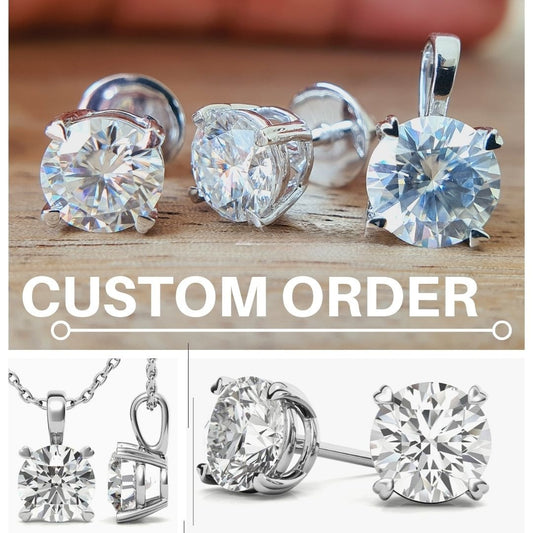 1.00CT Heart shape moissanite Pendent customdiamjewel