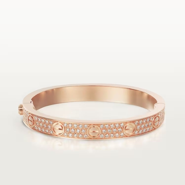 1.99CTW Natural Diamond Bracelet  customdiamjewel 10 KT Solid Gold Rose Gold VVS-EF