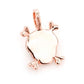 0.45CTW Iced Out Skull And Crossbones Pendant  customdiamjewel   
